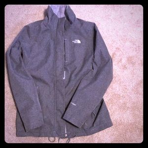 North face fleece winter jacket